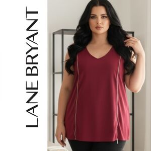 Lane Bryant Zipper Top